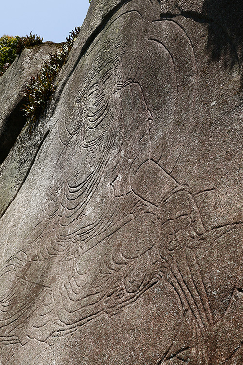 伝虚空蔵磨崖仏