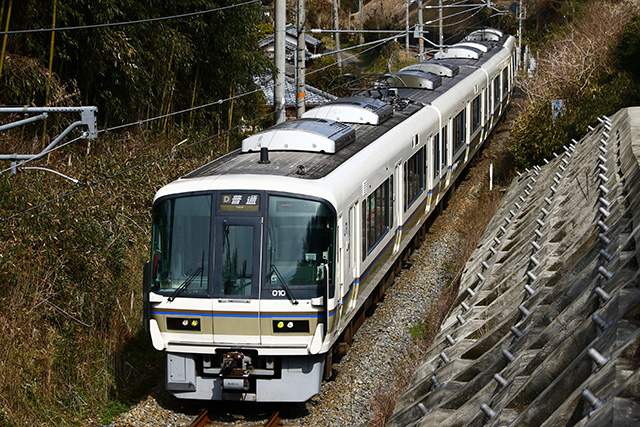 ＪＲ奈良線２２１系みやこ路快速