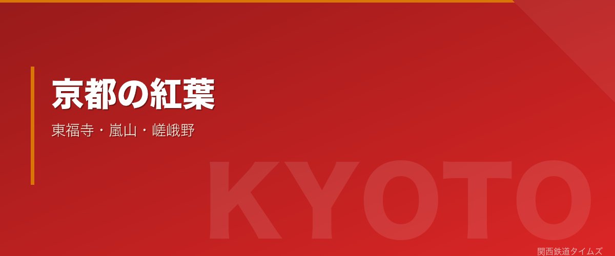京都の紅葉 - 東福寺・嵐山・嵯峨野